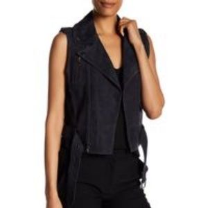 Parker Preston Leather Moto Vest